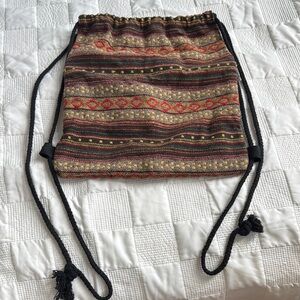 Bohemian Drawstring Backpack
